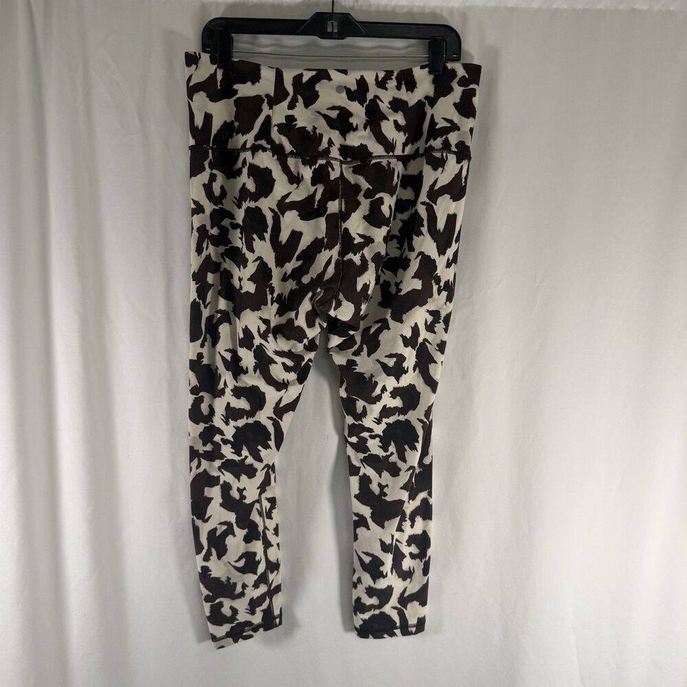 Calia Carrie Underwood Leggings Women's XL Brown White Pull On High Rise - Picture 3 of 8
